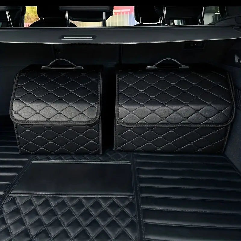 CarLux™ – elegancki organizer do bagażnika samochodowego