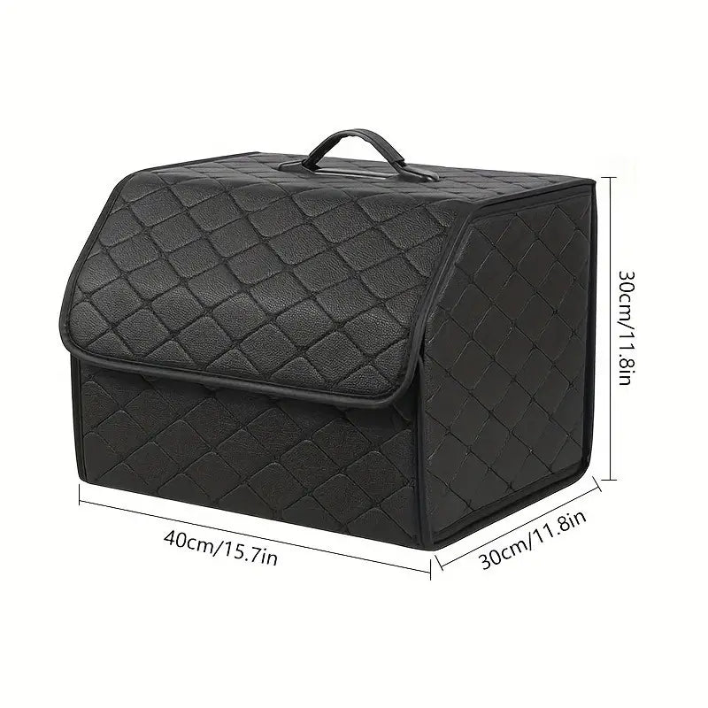 CarLux™ – elegancki organizer do bagażnika samochodowego