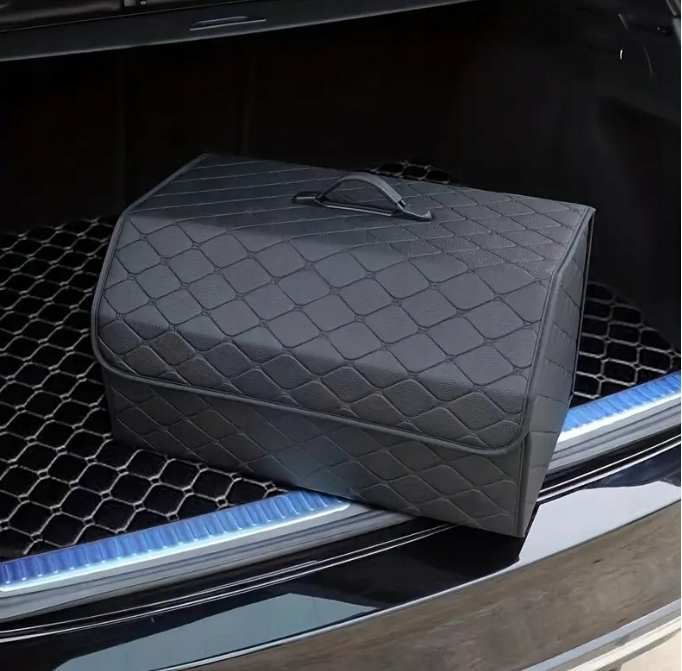 CarLux™ – elegancki organizer do bagażnika samochodowego