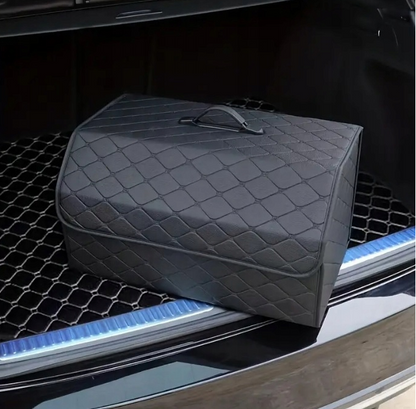 CarLux™ – elegancki organizer do bagażnika samochodowego