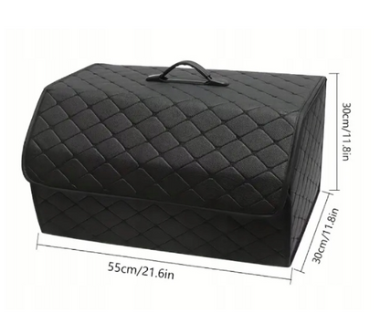 CarLux™ – elegancki organizer do bagażnika samochodowego